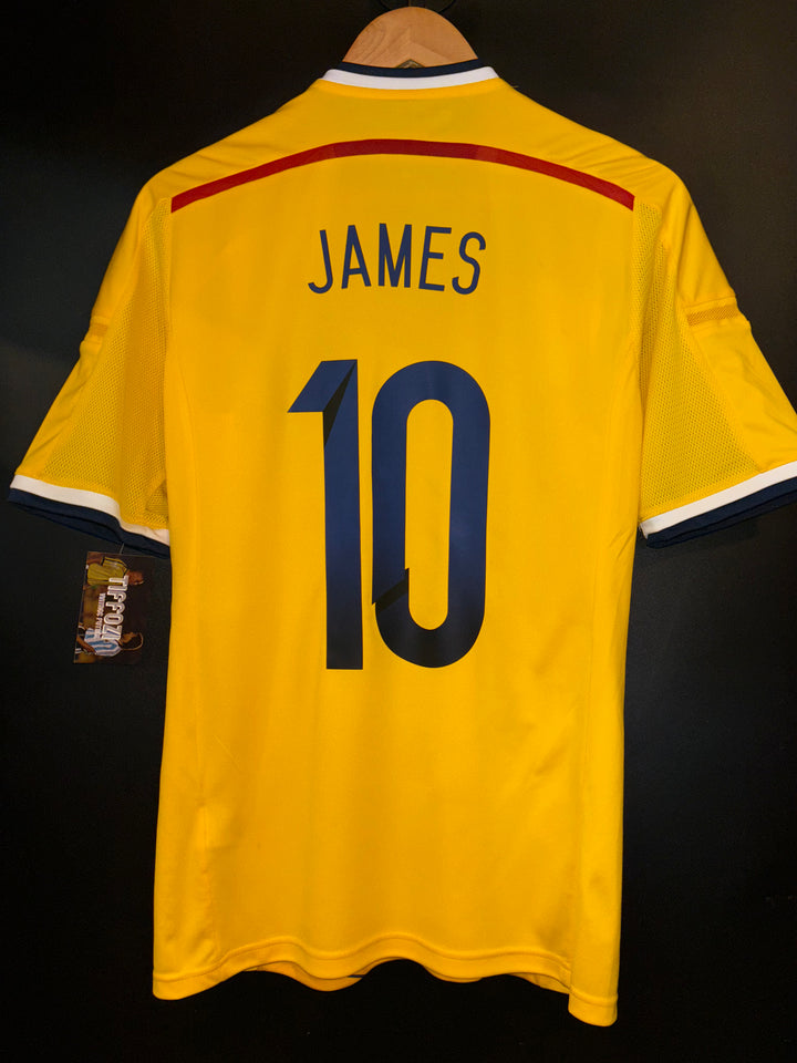 COLOMBIA JAMES 2014-2015 ORIGINAL JERSEY Size S