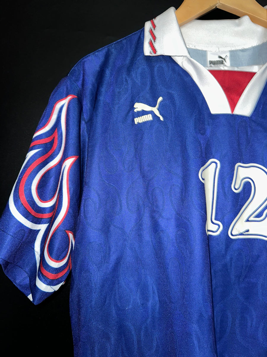 JAPAN 1996-1997 ORIGINAL JERSEY WITH SHORTS AND SOCKS SIZE L