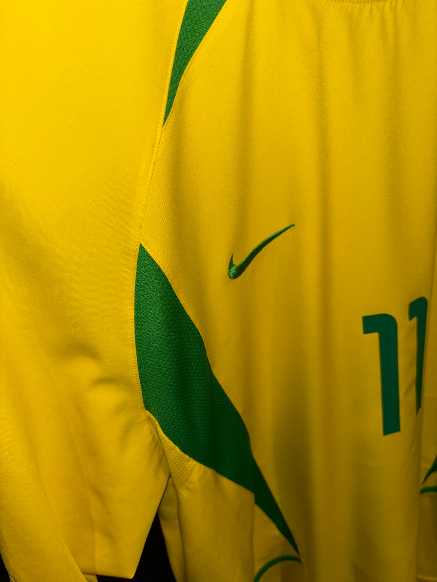 BRAZIL RONALDINHO 2002-2003 ORIGINAL JERSEY L