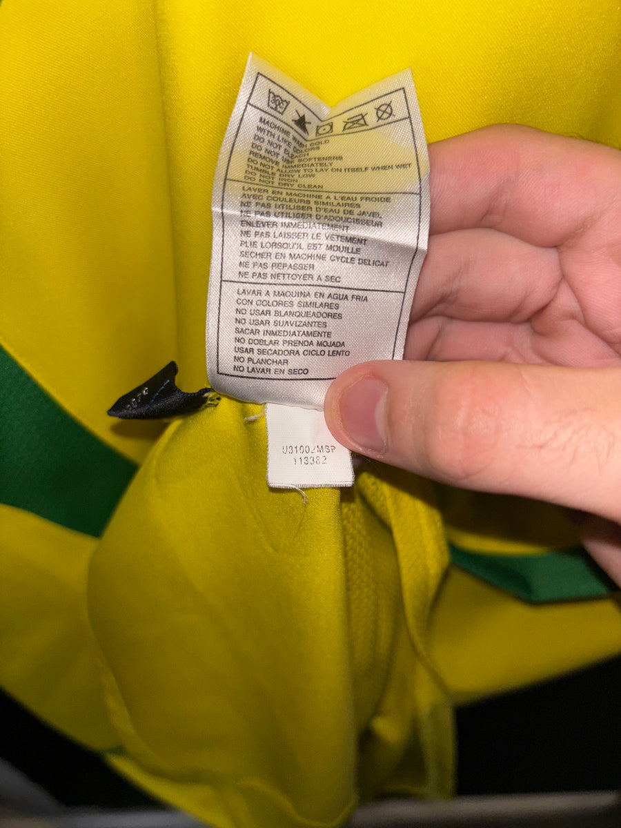 BRAZIL RONALDINHO 2002-2003 ORIGINAL JERSEY L
