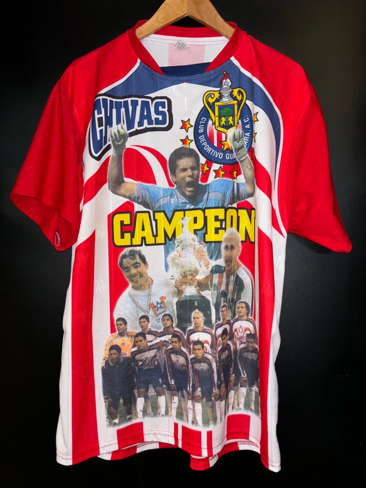 CHIVAS DE GUADALAJARA BOOTLEG 2006-2007 ORIGINAL JERSEY Size XL