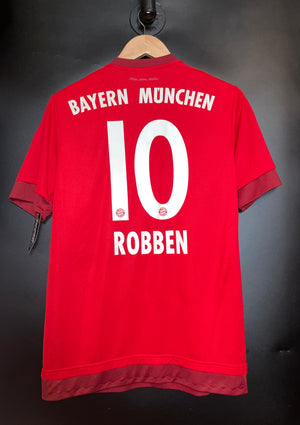 BAYERN MUNICH ROBBEN 2015-2016 ORIGINAL JERSEY Size M