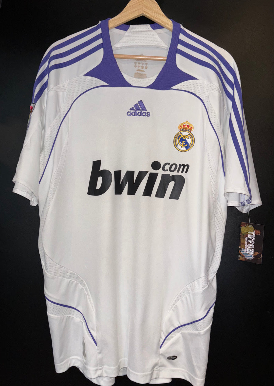 REAL MADRID ROBINHO 2007-2008 ORIGINAL JERSEY Size L