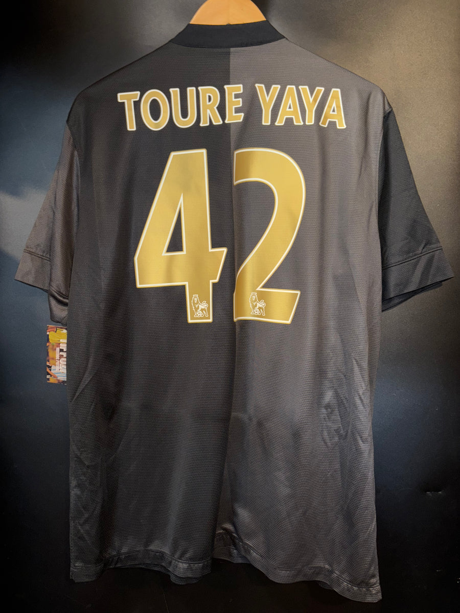 MANCHESTER CITY YAYA 2013-2014 ORIGINAL JERSEY Size XL