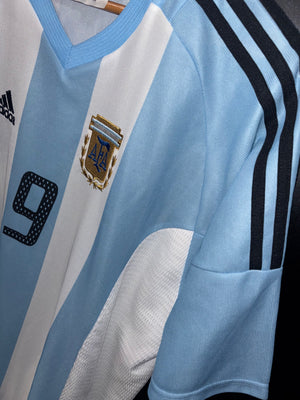 ARGENTINA BATISTUTA 2002-2003 ORIGINAL JERSEY Size XL