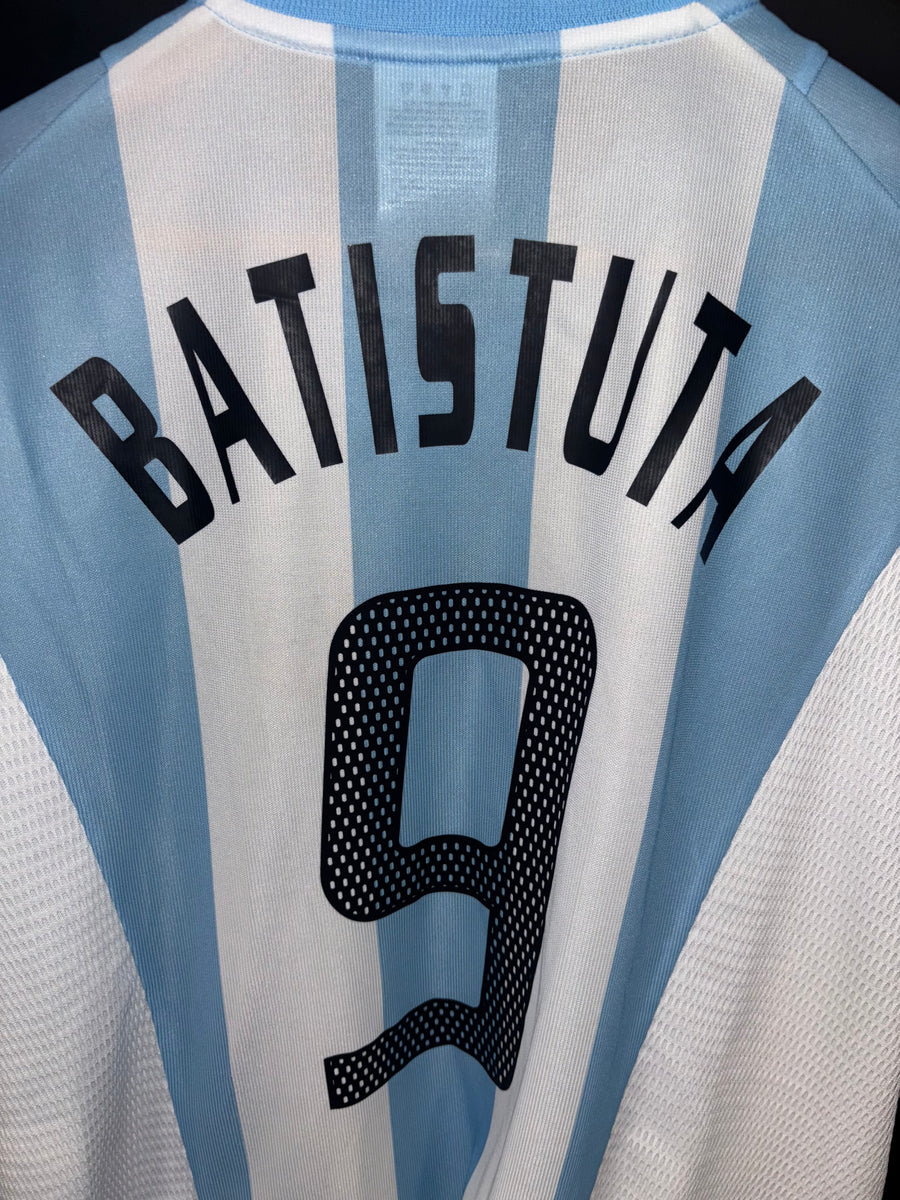 ARGENTINA BATISTUTA 2002-2003 ORIGINAL JERSEY Size XL