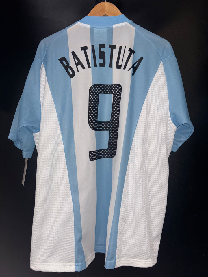 ARGENTINA BATISTUTA 2002-2003 ORIGINAL JERSEY Size XL