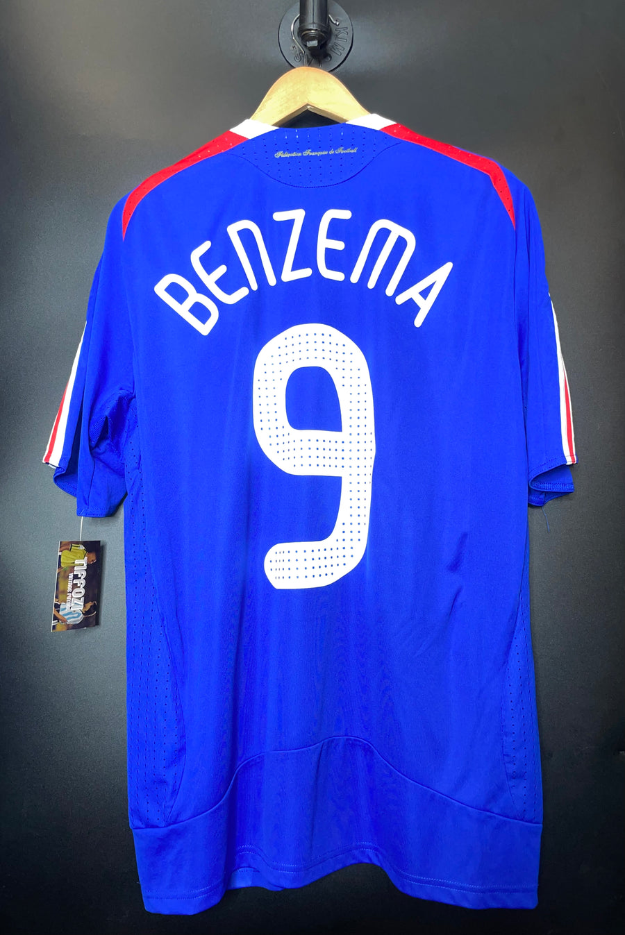 FRANCE BENZEMA 2008-2009 ORIGINAL JERSEY Size L