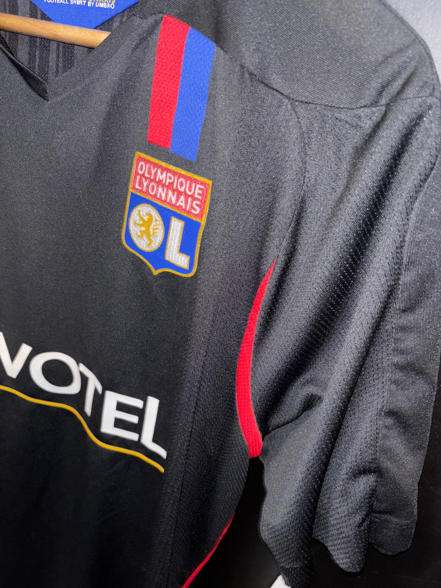 OLYMPIQUE LYON BENZEMA 2007-2008 JERSEY SIZE L