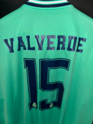 REAL MADRID VALVERDE 2019-2020 ORIGINAL PLAYER JERSEY Size 2XL