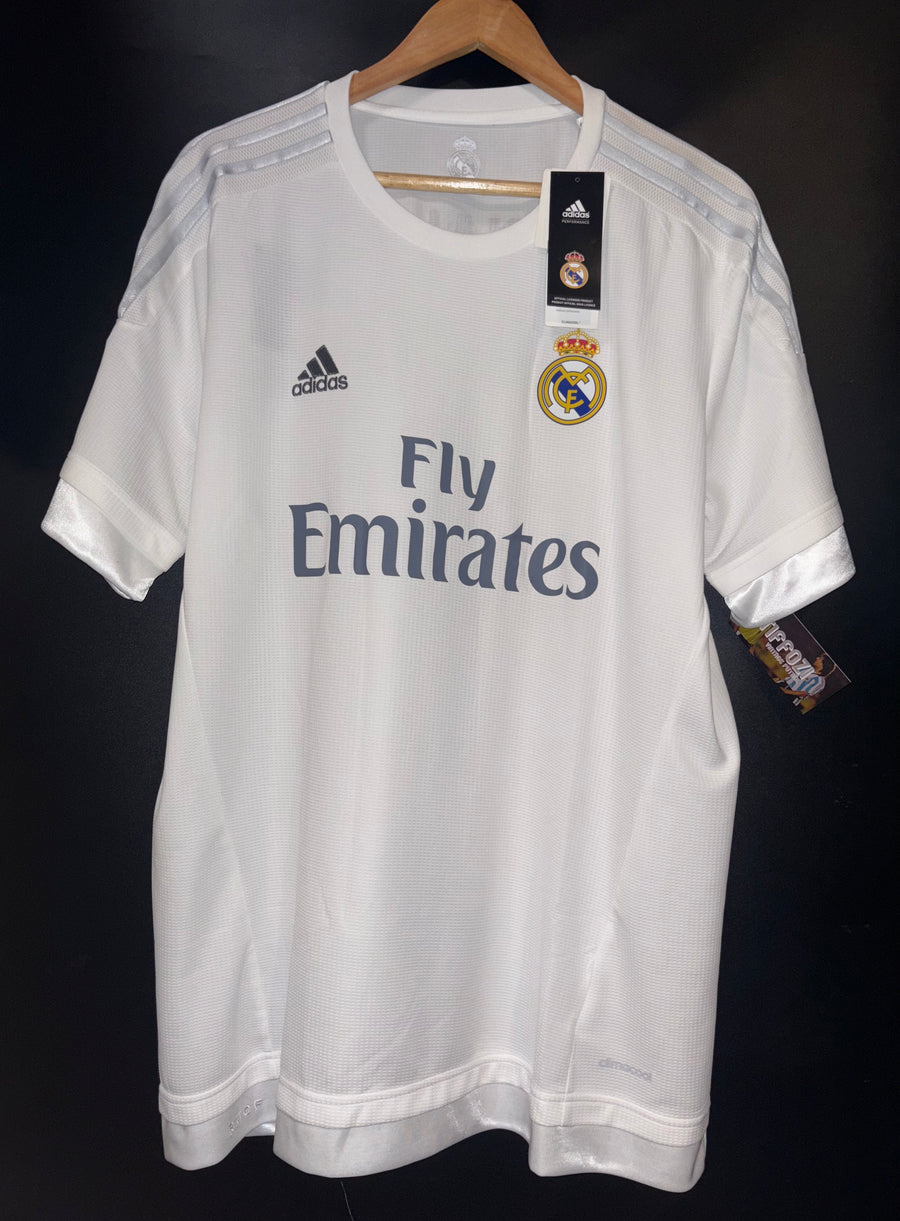 REAL MADRID RONALDO 2015-2016 ORIGINAL JERSEY SIZE XL