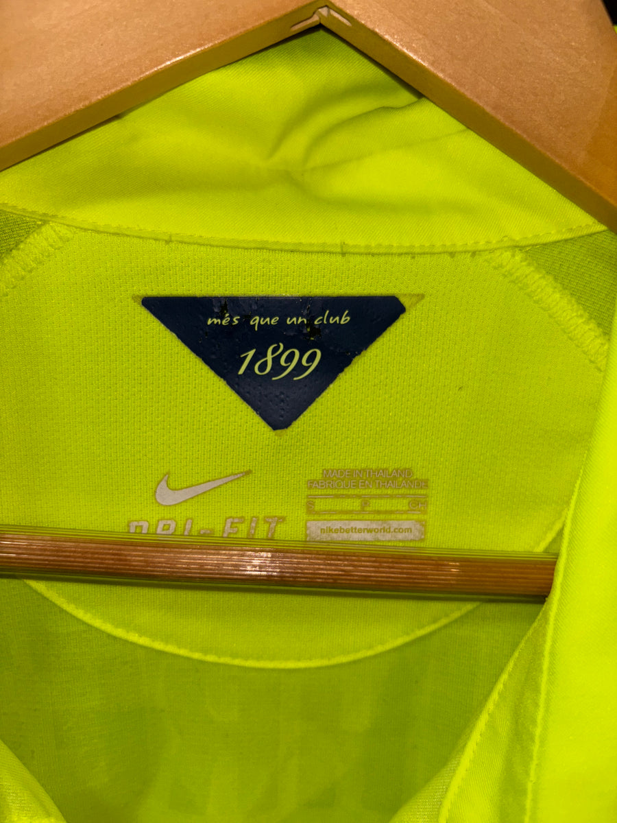 BARCELONA SUAREZ 2014-2015 ORIGINAL AWAY JERSEY Size S