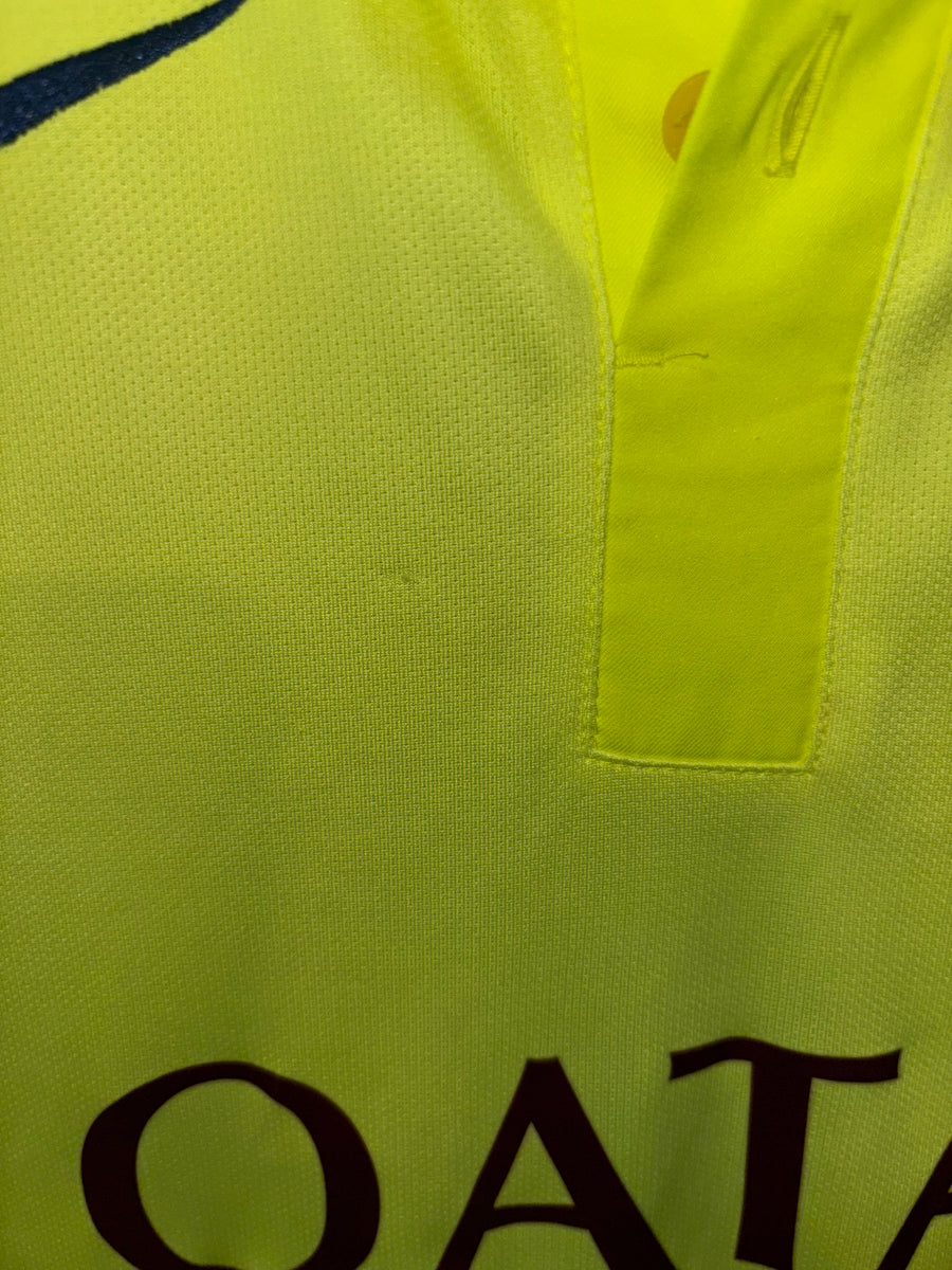 BARCELONA SUAREZ 2014-2015 ORIGINAL AWAY JERSEY Size S