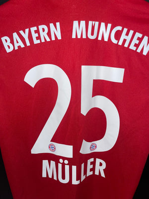 BAYERN MUNICH MULLER 2014-2015 ORIGINAL JERSEY Size S