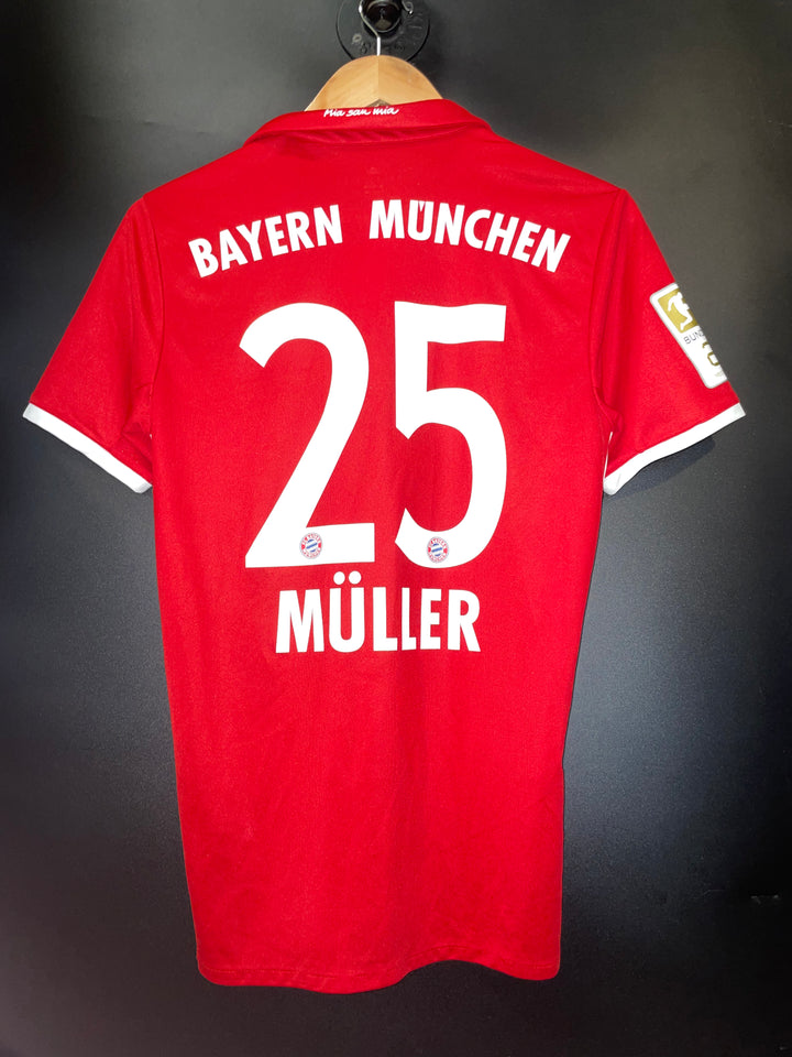 BAYERN MUNICH MULLER 2014-2015 ORIGINAL JERSEY Size S