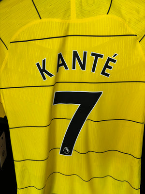 CHELSEA KANTE 2021-2022 ORIGINAL PLAYER JERSEY SIZE M