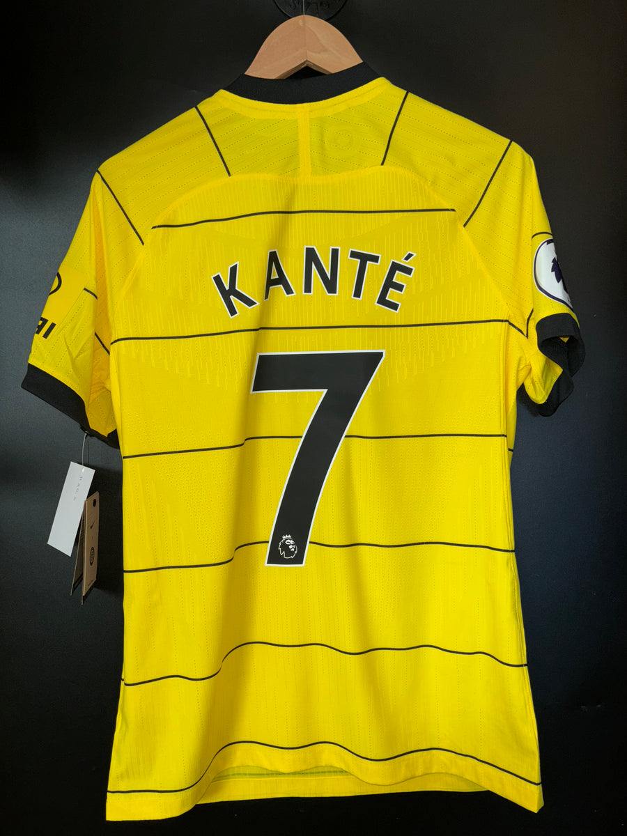 CHELSEA KANTE 2021-2022 ORIGINAL PLAYER JERSEY SIZE M