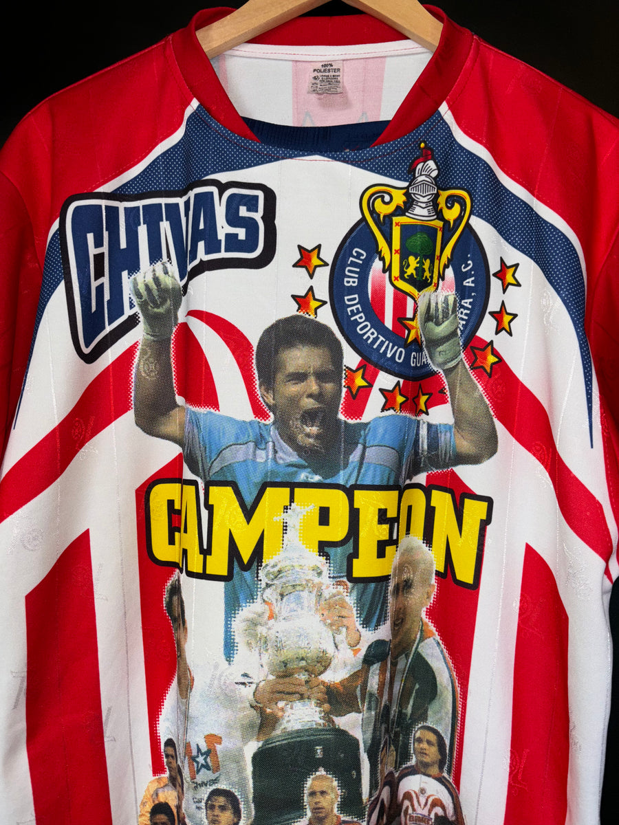 CHIVAS DE GUADALAJARA BOOTLEG 2006-2007 ORIGINAL JERSEY Size XL