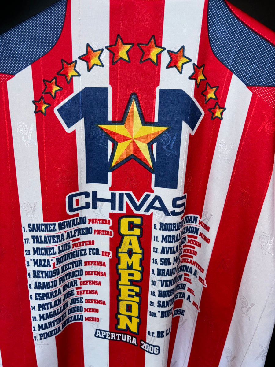 CHIVAS DE GUADALAJARA BOOTLEG 2006-2007 ORIGINAL JERSEY Size XL