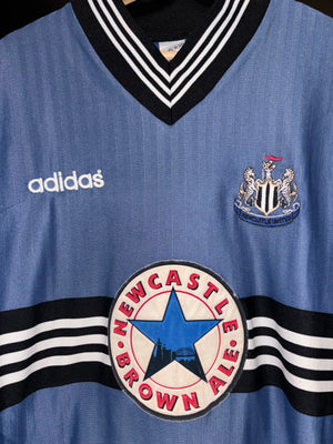 NEWCASTLE UNITED ASPRILLA 1996-1997 ORIGINAL JERSEY Size XL