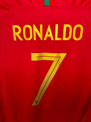 PORTUGAL RONALDO 2018-2019 ORIGINAL JERSEY Size XL