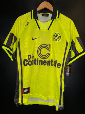 BORUSSIA DORTMUND MOLLER 1996-1997 ORIGINAL JERSEY SIZE M