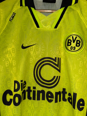 BORUSSIA DORTMUND MOLLER 1996-1997 ORIGINAL JERSEY SIZE M