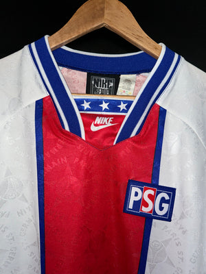 PSG PARIS SAINT GERMAIN 1994-1995 ORIGINAL AWAY JERSEY SIZE L