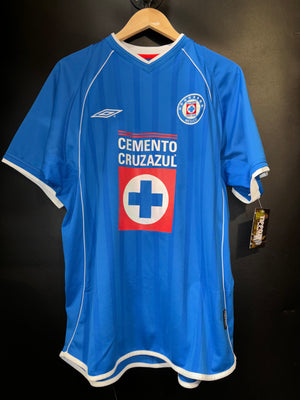 CRUZ AZUL PALENCIA 2003-2004 ORIGINAL JERSEY Size XL