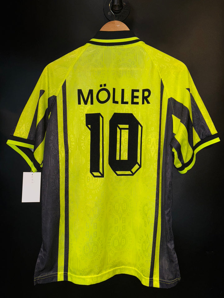 BORUSSIA DORTMUND MOLLER 1996-1997 ORIGINAL JERSEY SIZE M