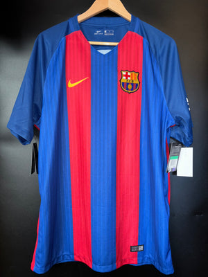 BARCELONA MESSI 2016-2017 ORIGINAL JERSEY Size XL