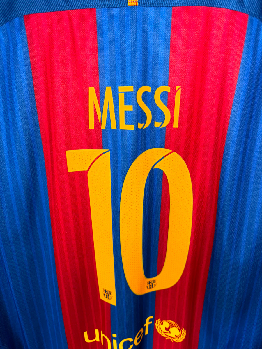 BARCELONA MESSI 2016-2017 ORIGINAL JERSEY Size XL