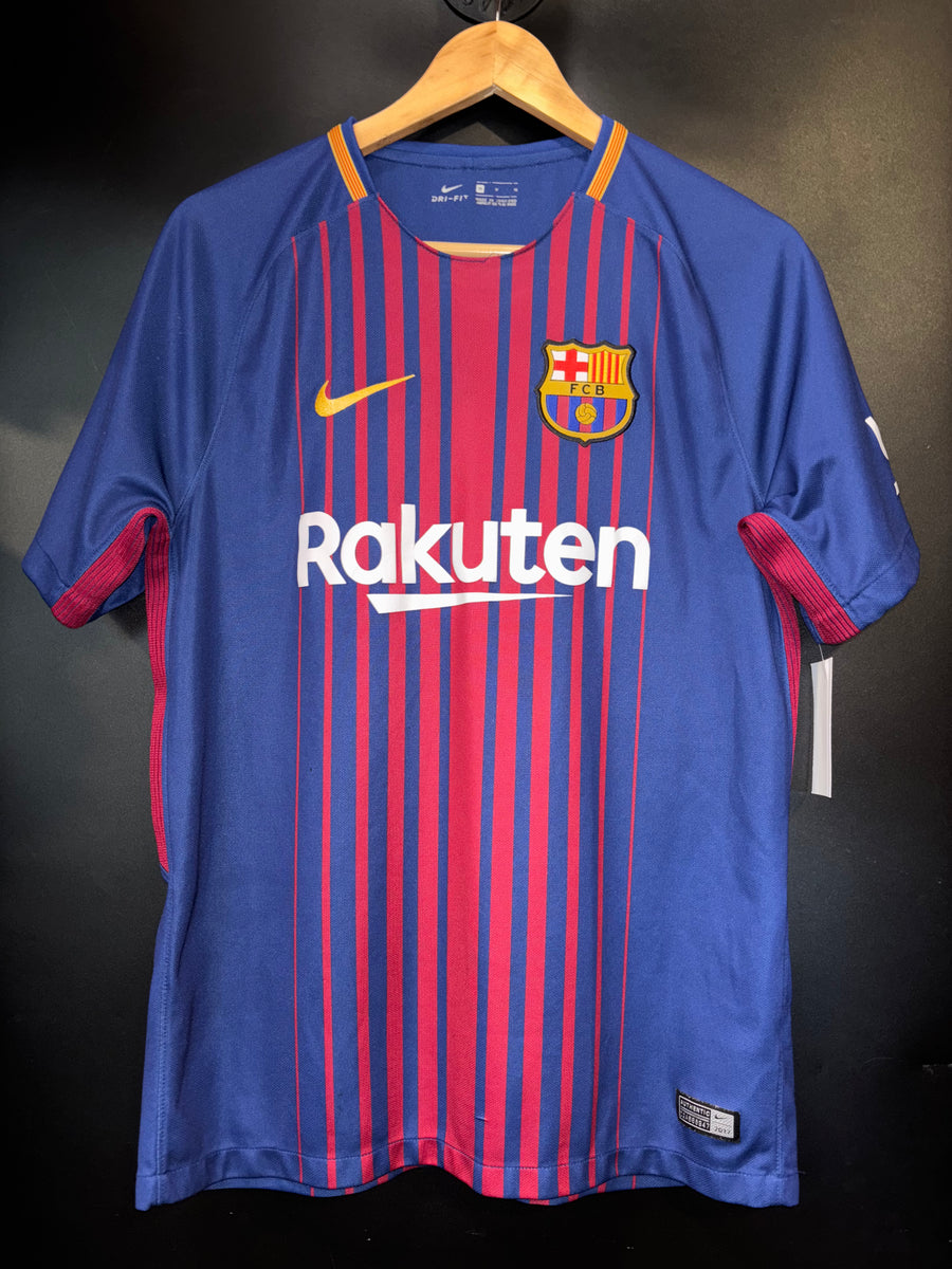 BARCELONA MESSI 2017-2018 ORIGINAL JERSEY Size M