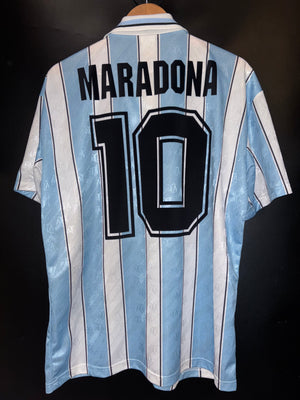 ARGENTINA MARADONA 1994-1995 ORIGINAL BANNED JERSEY Size L
