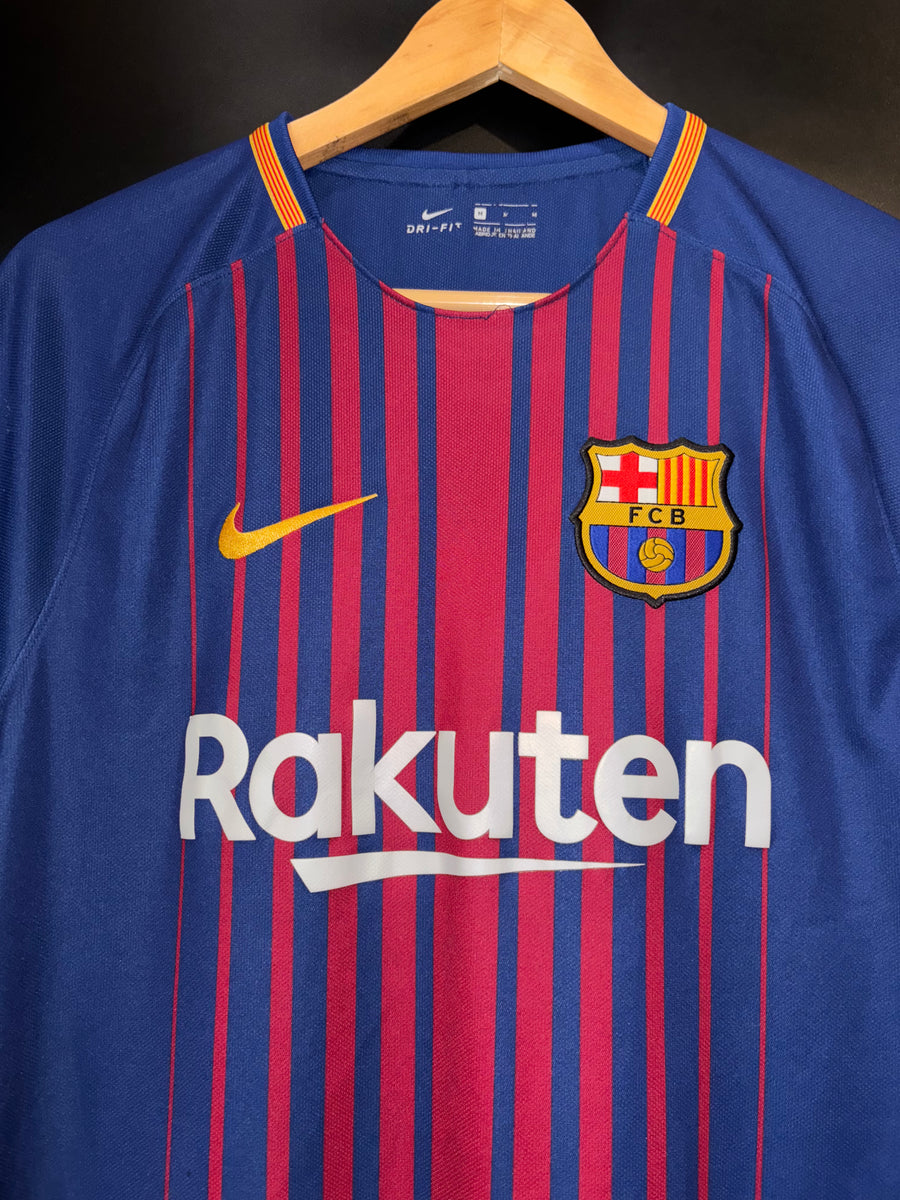 BARCELONA MESSI 2017-2018 ORIGINAL JERSEY Size M