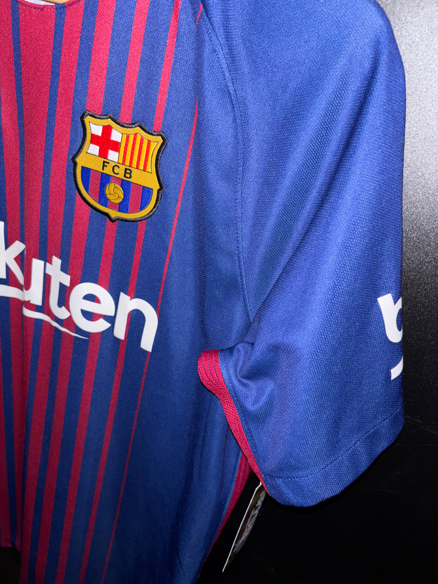 BARCELONA MESSI 2017-2018 ORIGINAL JERSEY Size M