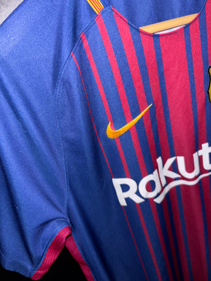 BARCELONA MESSI 2017-2018 ORIGINAL JERSEY Size M