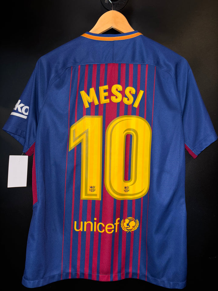 BARCELONA MESSI 2017-2018 ORIGINAL JERSEY Size M