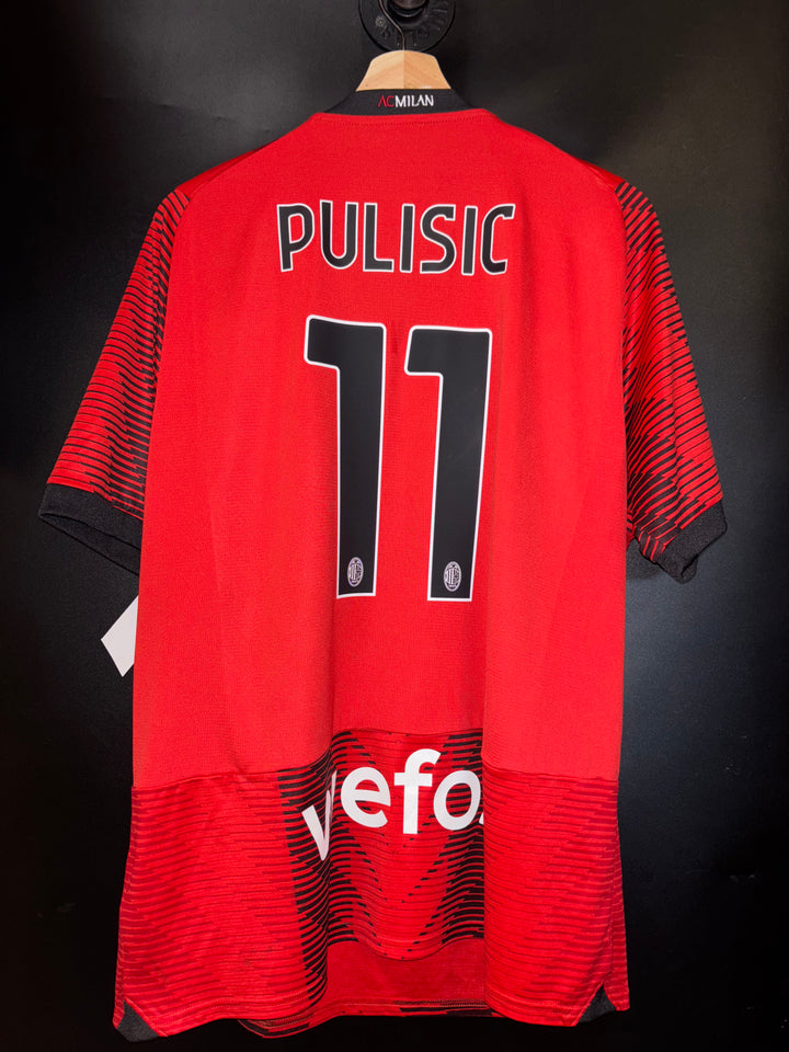 AC MILAN PULISIC 2023-2024 ORIGINAL JERSEY Size XL
