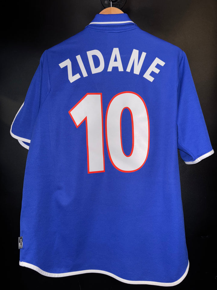 FRANCE ZIDANE 2000-2001 ORIGINAL JERSEY Size L