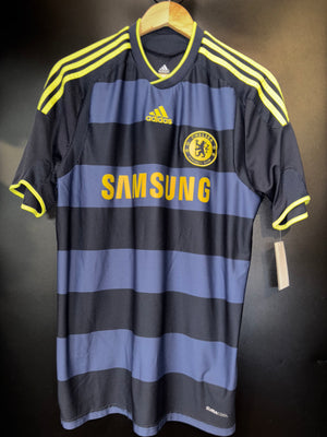 CHELSEA DROGBA 2009-2010 ORIGINAL AWAY JERSEY SIZE M