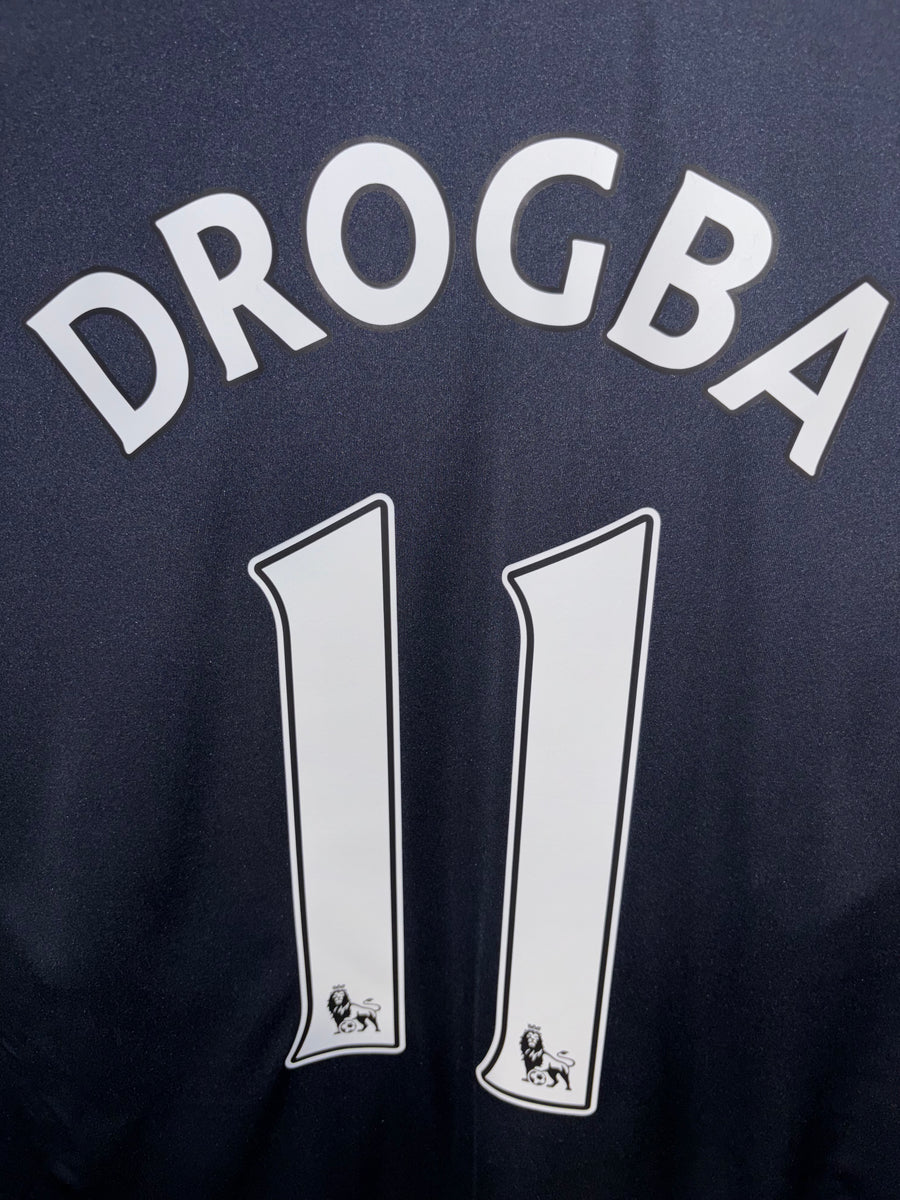 CHELSEA DROGBA 2009-2010 ORIGINAL AWAY JERSEY SIZE M