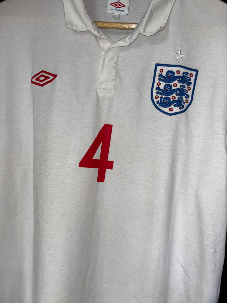 ENGLAND GERRARD 2010-2011 ORIGINAL JERSEY Size XL