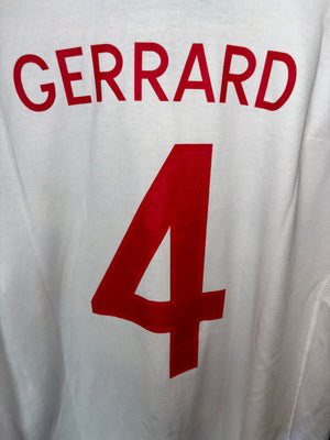 ENGLAND GERRARD 2010-2011 ORIGINAL JERSEY Size XL