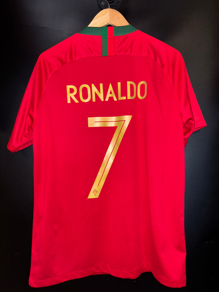 PORTUGAL RONALDO 2018-2019 ORIGINAL JERSEY Size L