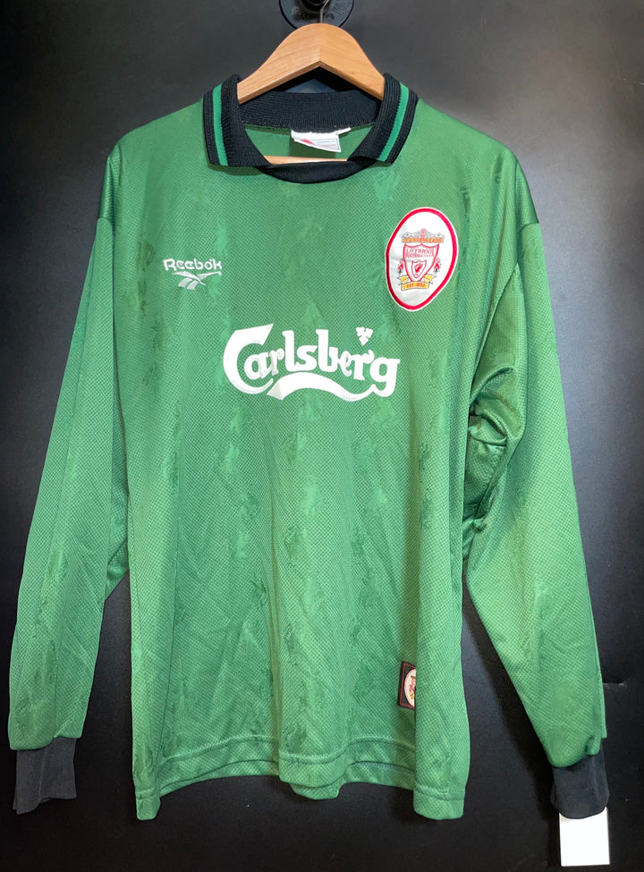 LIVERPOOL 1996-1997 ORIGINAL GOALKEEPER JERSEY Size M