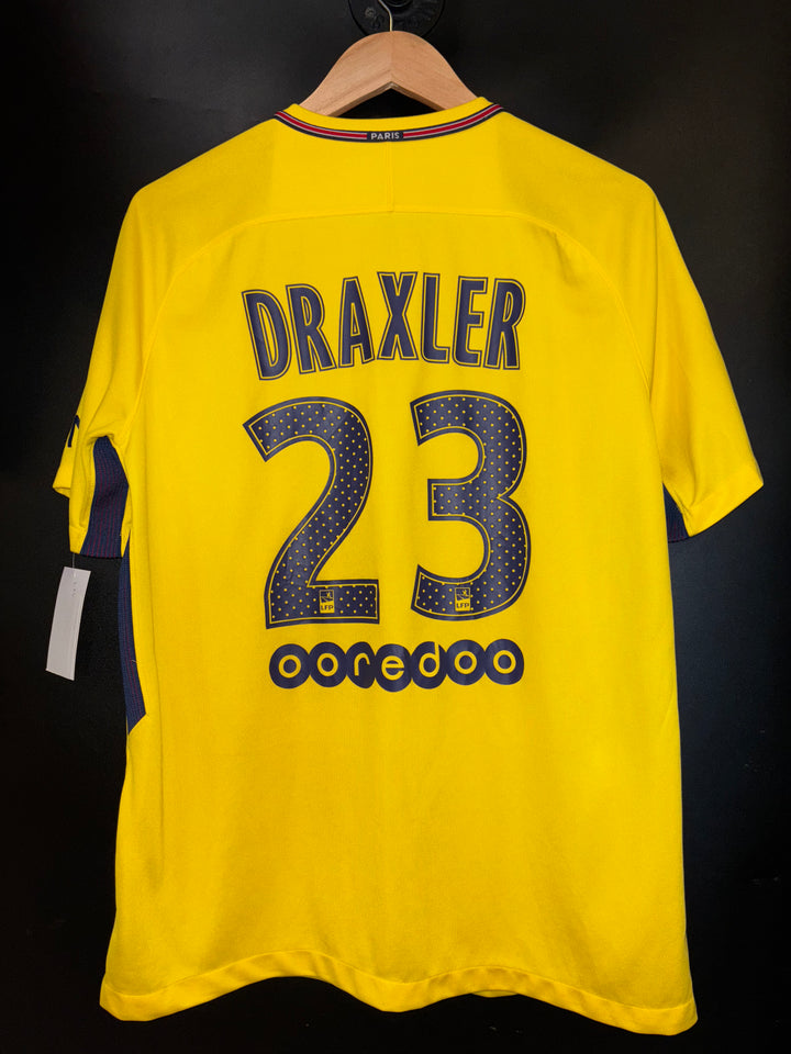 PSG PARIS SAINT GERMAIN DRAXLER 2017-2018 ORIGINAL JERSEY SIZE L