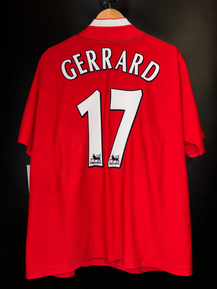 LIVERPOOL GERRARD 2003-2004 ORIGINAL JERSEY Size XL