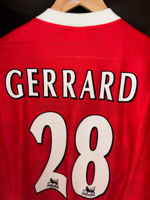 LIVERPOOL GERRARD 1998-1999 ORIGINAL JERSEY Size 2XL
