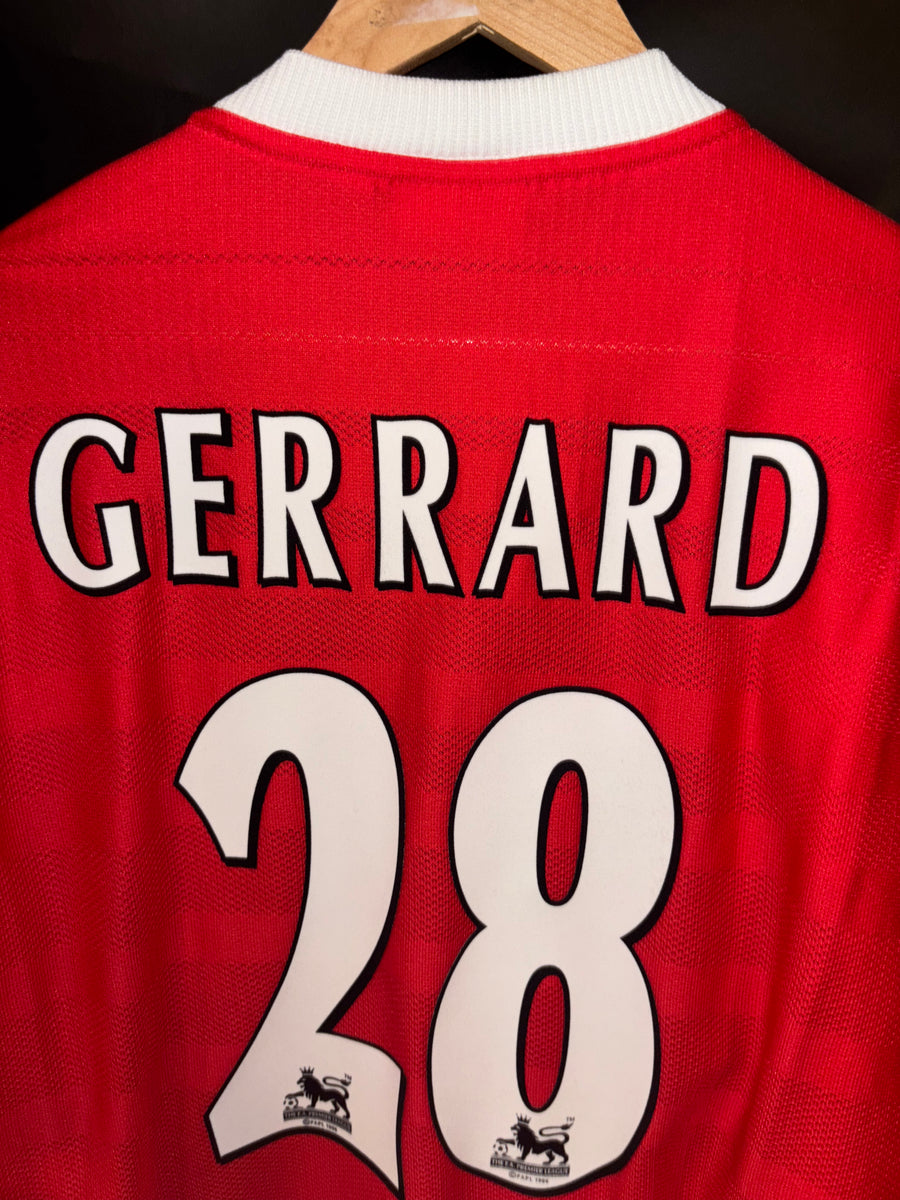 LIVERPOOL GERRARD 1998-1999 ORIGINAL JERSEY Size 2XL